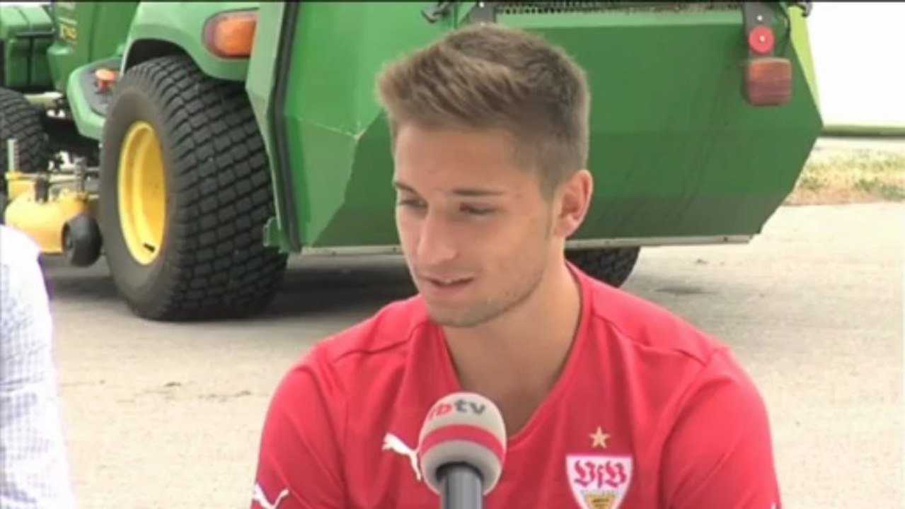 Moritz leitner: "finde es geil beim vfb"