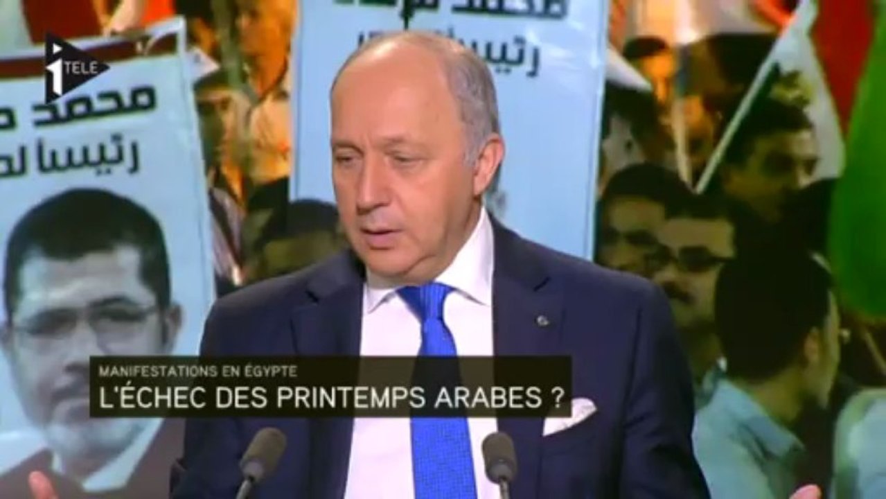 L. Fabius : "nous n'avons pas soutenu les Frères musulmans, mais un processus démocratique"