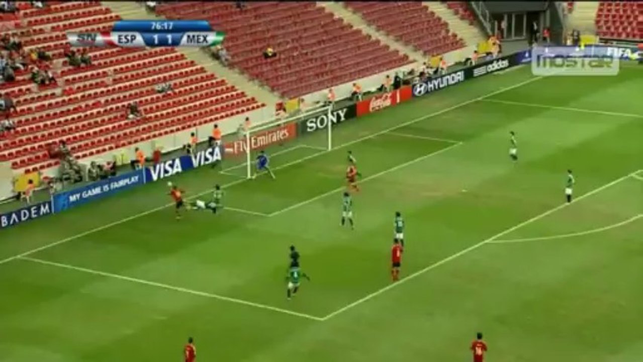 Suso Trick Pass vs Mexico U20