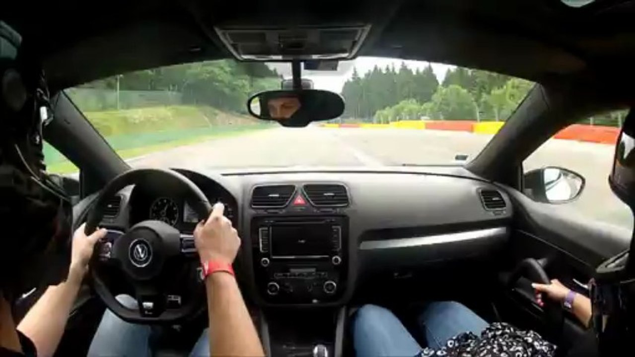 Spa francorchamps public days 30 juin 2013 scirocco R DSG