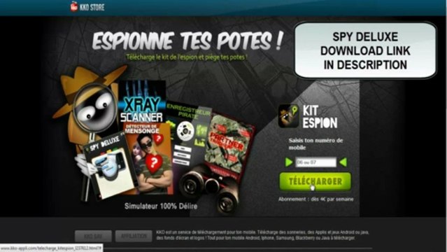 Phone Locator, Localiser - Spy Deluxe - télécharger 2013
