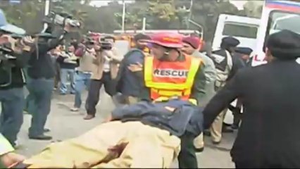 Lahore (Pakistan) 10/01/2008 Suicide attack at GPO (General Post Office)  © LTL News