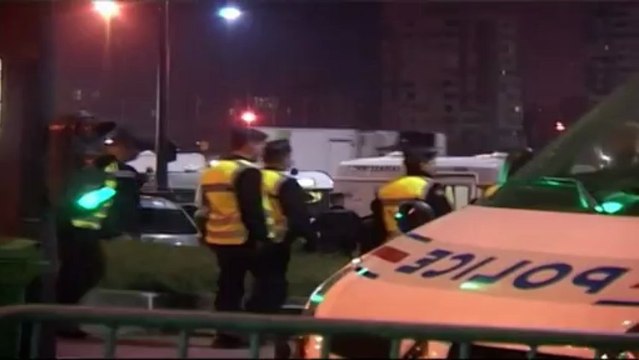 Paris (France) 24/10/2007 Expulsion des Roms porte des Lilas © LTL News