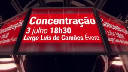 Concentração do PCP em Évora
