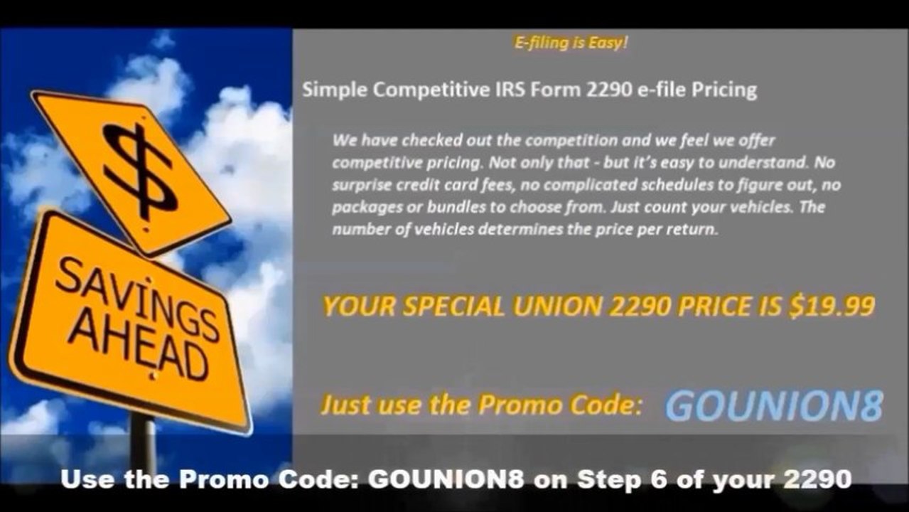 Form 2290 IRS
