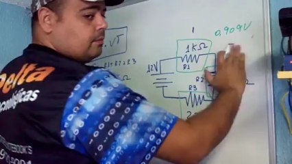 calculo de divisor de tensao
