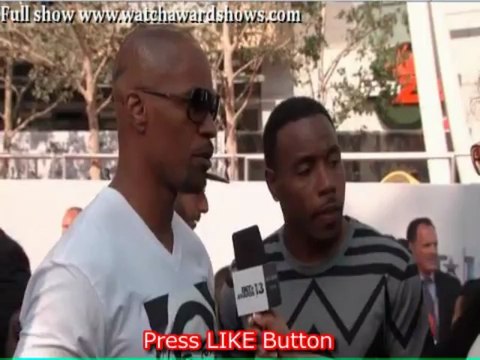 Jamie Foxx BET Awards 2013 red carpet interview