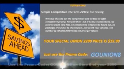 File 2290 Online www.2290tax.com