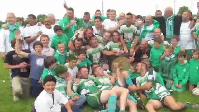 Jour de finale ES Baronnies - Villeneuve 22 à 17 - Rugby finale promotion honneur 2013