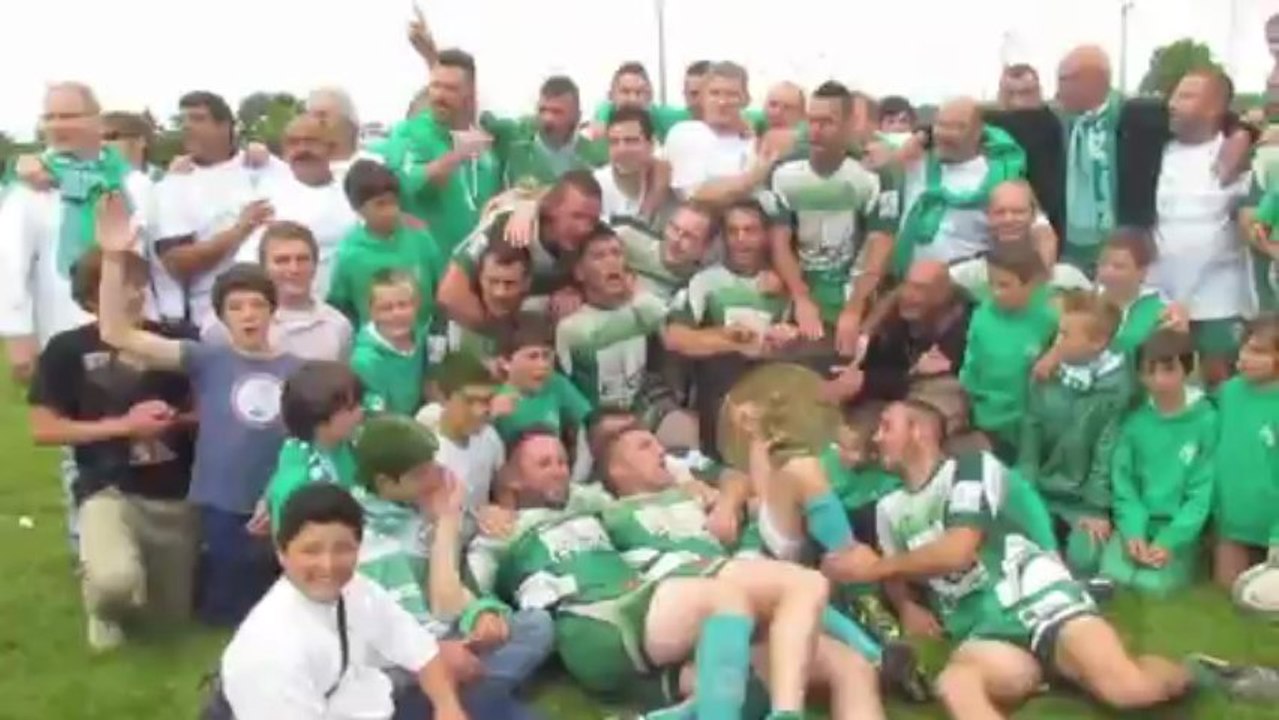 Jour de finale ES Baronnies - Villeneuve 22 à 17 - Rugby finale promotion honneur 2013