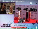 Wiz Khalifa BET Awards 2013 red carpet interview