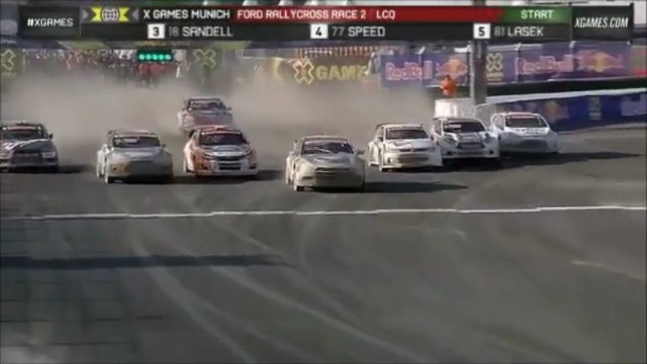 Découverte des X Games Rallycross (Munich) 2013