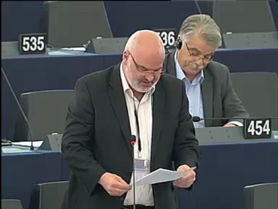 Intervention Jacky Henin dumping social sur les mers 01-07-13