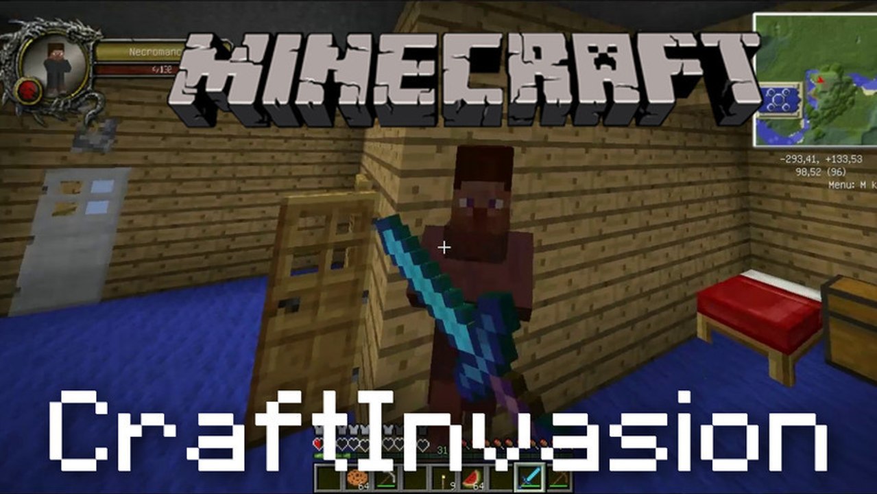 Craftinvasion #3 : 1er boss (minecraft)