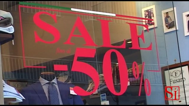 Napoli - Saldi, la delusione dei Commercianti (02.07.13)