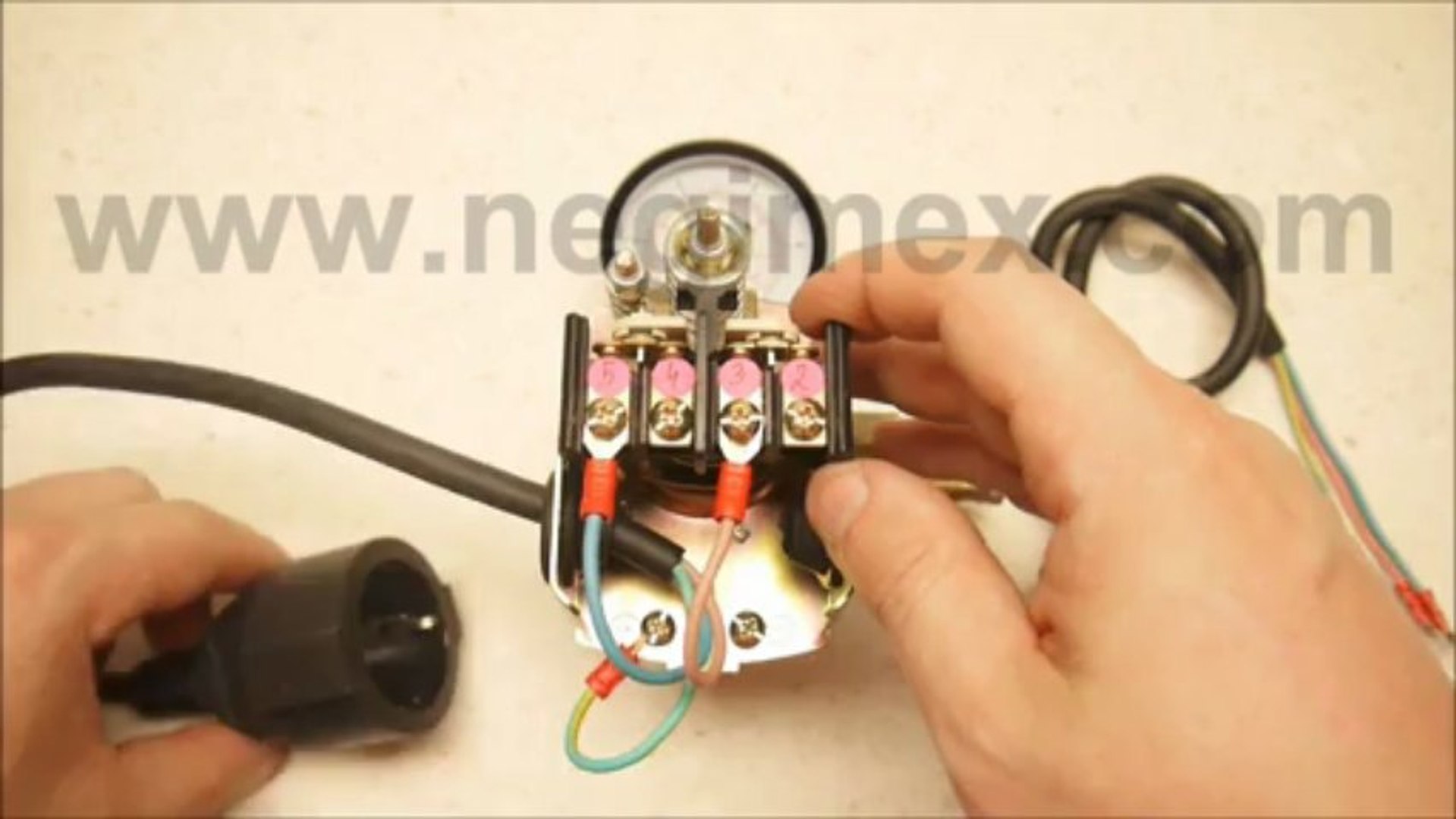 Comment Brancher Un Pressostat Sur Une Pompe Negimex - branchement d'un interrupteur manométrique - Vidéo Dailymotion