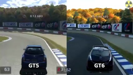 Gran Turismo 5 vs. Gran Turismo 6 Demo COMPARISON