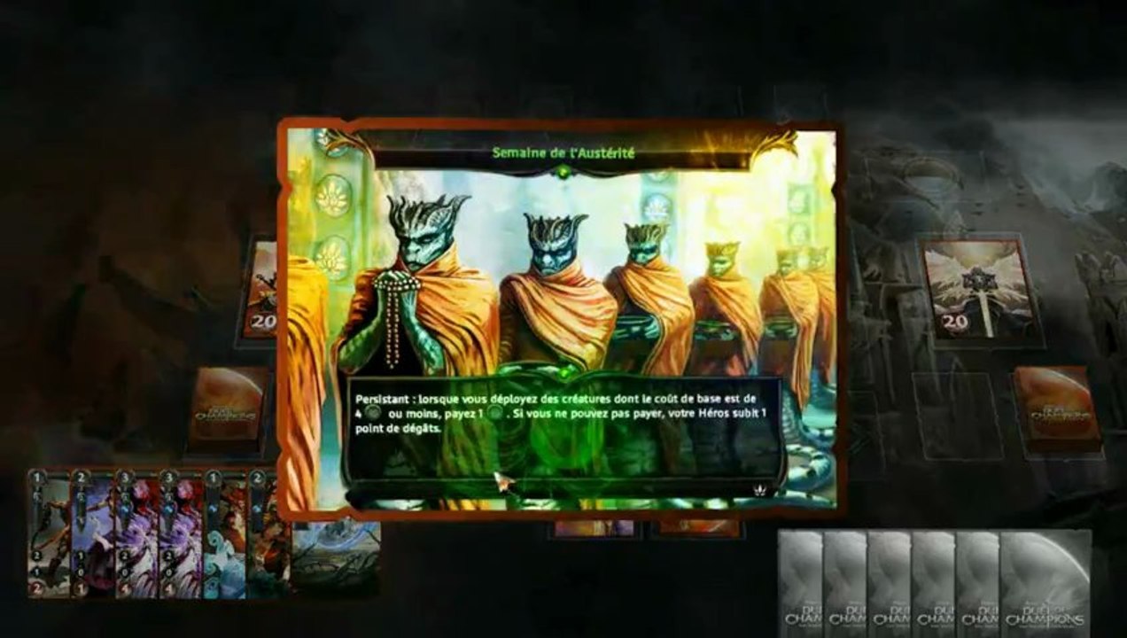 Duel of Champions - Cartes héros