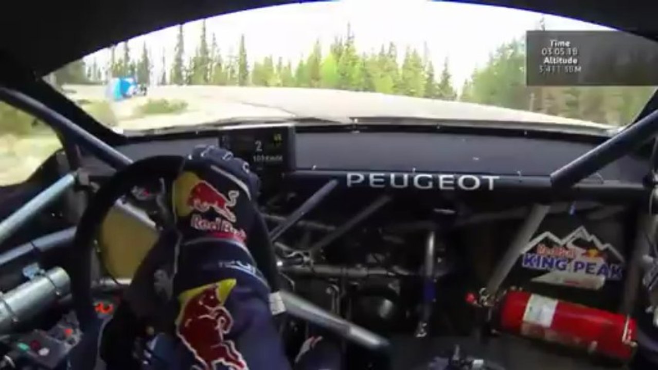 Sebastien Loeb Pikes Peak Caméra embarquée