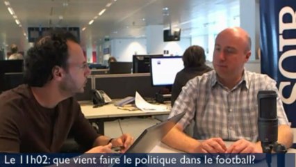 Le 11h02: politique et foot, «oui, mais ne pas franchir la ligne Rouche»