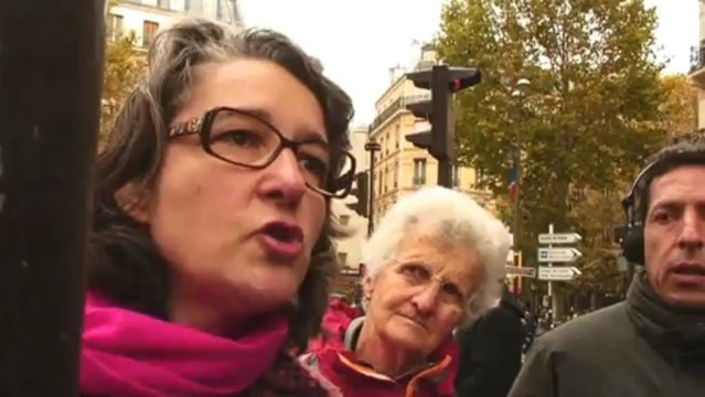 Une sans-papiers pas sans soutiens