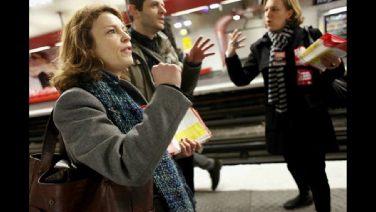 La politique à la criée