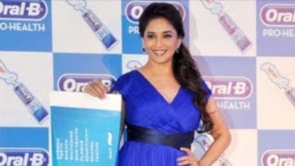 Madhuri Dixit Launches Oral Pro-Health Toothpaste !