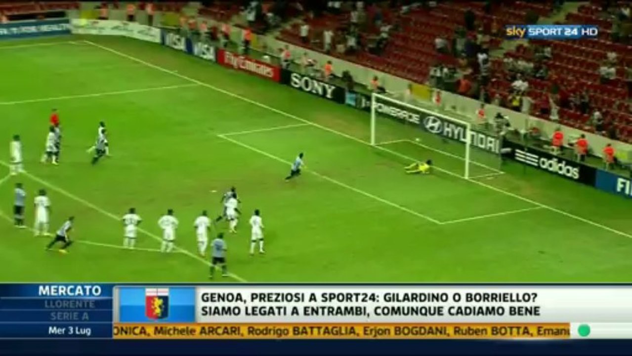 Doppietta nico lopez Uruguay - Nigeria sub20