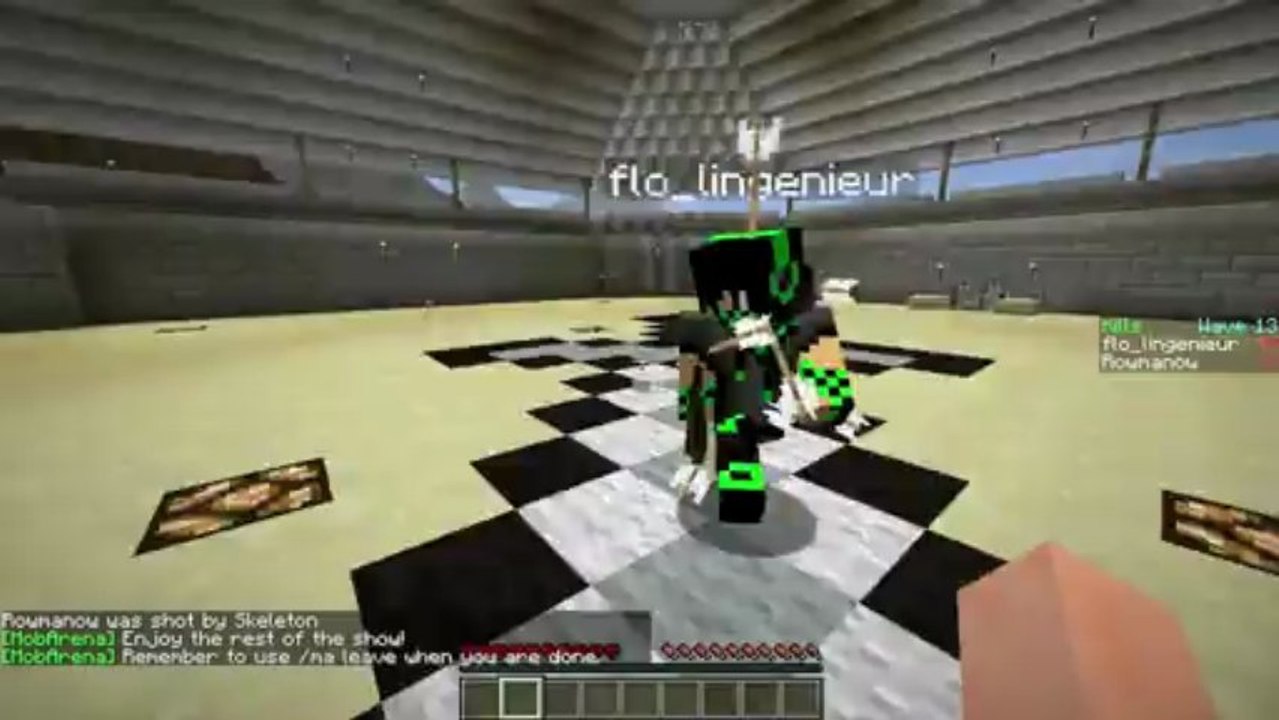 [Projet] Arène Minecraft avec les abonnés !