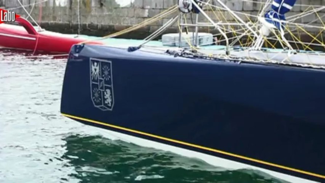 Visite du trimaran Gitana 11