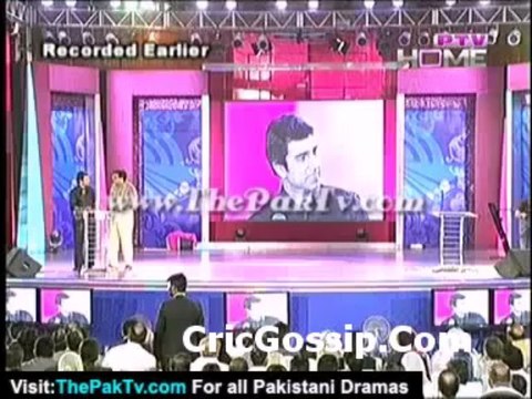 Sohail Ahmed (Azizi) In Ptv Awards 2012 - 17th Ptv Awards 2012 30-06-2012