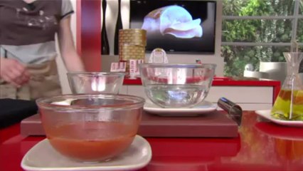 Pa amb tomata i pernil cuit