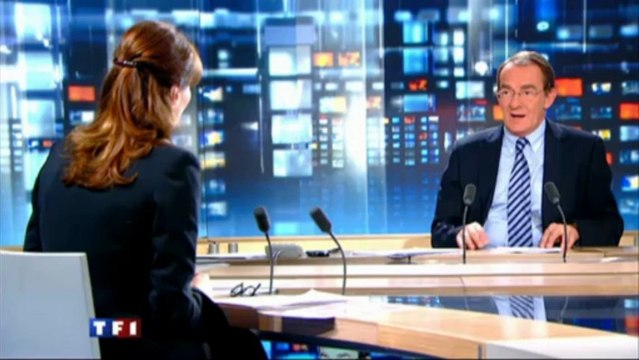 Carla Bruni «félicitée» par Jean-Pierre Pernaut