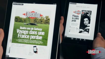 Libération sur iPad : nouvelle application