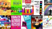 Slogans et affiches des gay prides