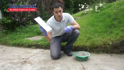 Réparer facilement un trou dans votre béton (Rénovdirect)