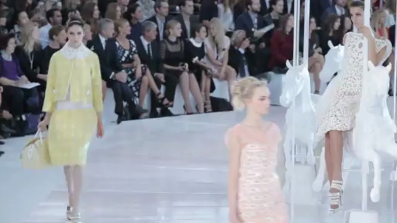 Défilé Louis Vuitton, collection prêt-à-porter printemps été 2012