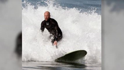 Surf's Up for Jason Statham in Malibu