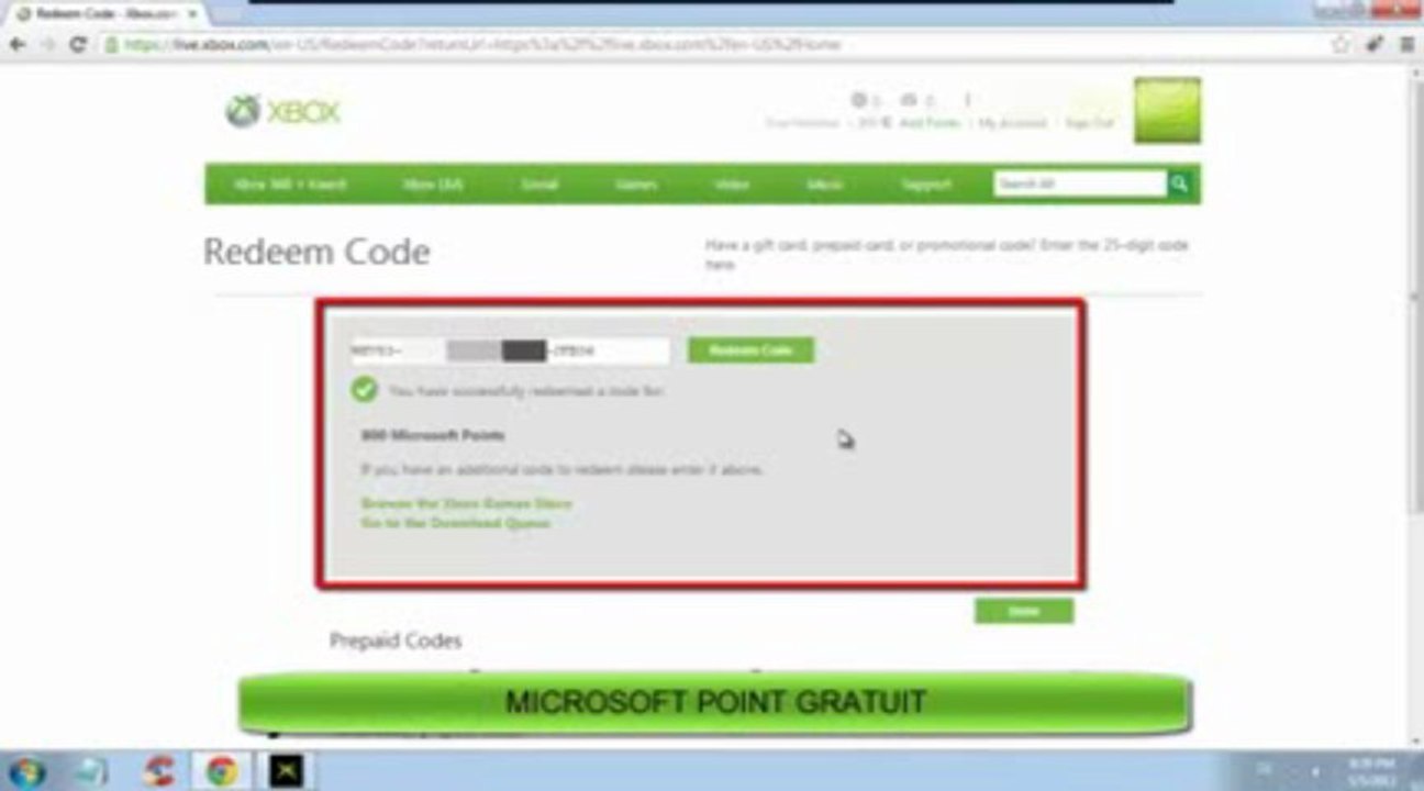 Microsoft Point Gratuit - Generateur Microsoft Point Gratuit \ Juillet 2013 Update