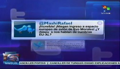 Rafael Correa condena acciones en contra de Evo Morales