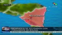 Nicaragua condena acción de países europeos contra Evo Morales