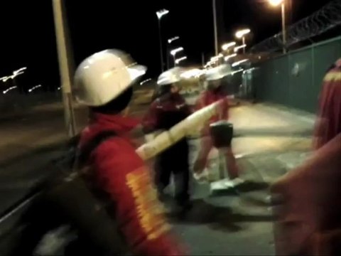 Premières images de l'assaut de la centrale nucléaire de Nogent-sur-Seine par Greenpeace