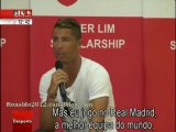 Cristiano Ronaldo speaks of Real Madrid and Barcelona