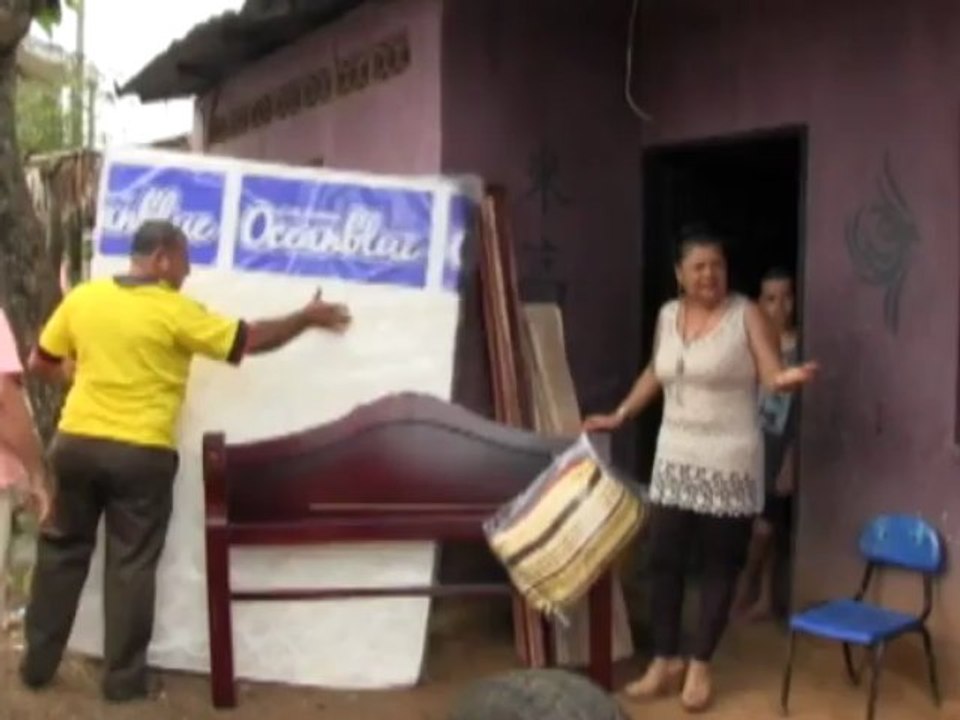 Con palabras de agradecimiento Aquilina Pérez, Recibió todas las ayudas que la comunidad le brindo a su madre, una mujer de 114 años-