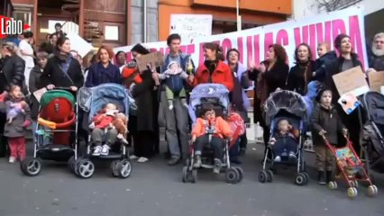 Manifestation de poussettes
