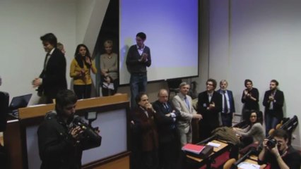 Michelle Perrot parraine un étudiant étranger