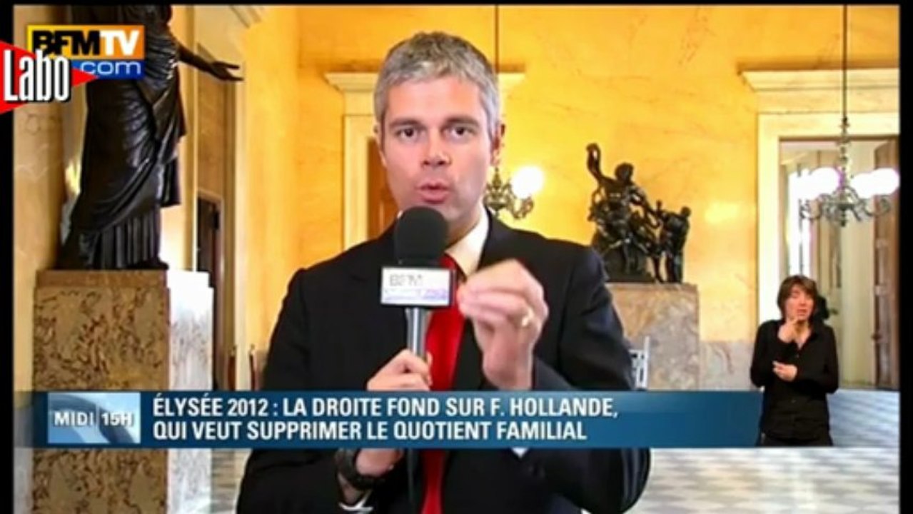 Laurent Wauquiez et le quotient familial