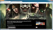 Injustice Gods Among Us General Zod DLC Free on Xbox 360 And PS3