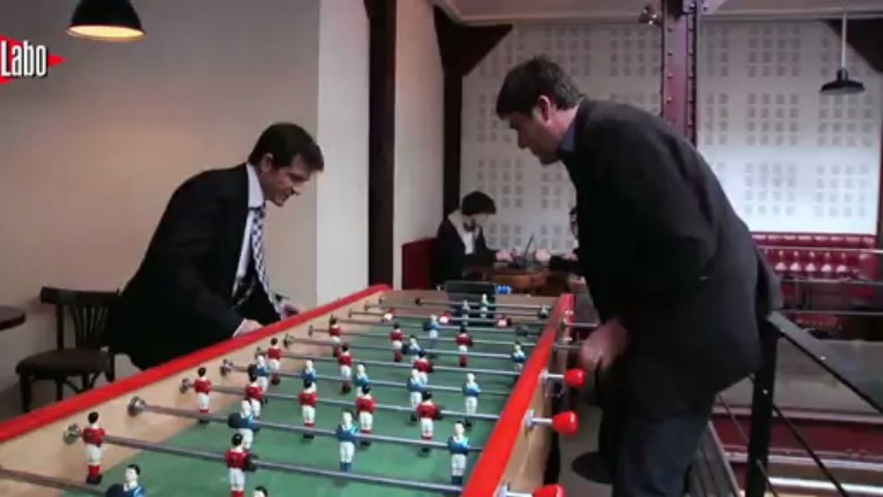 Baby-foot avec Benoist Apparu