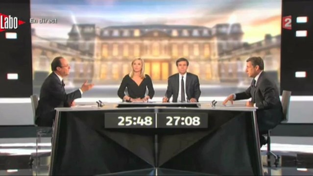 Sarkozy traite Hollande de menteur
